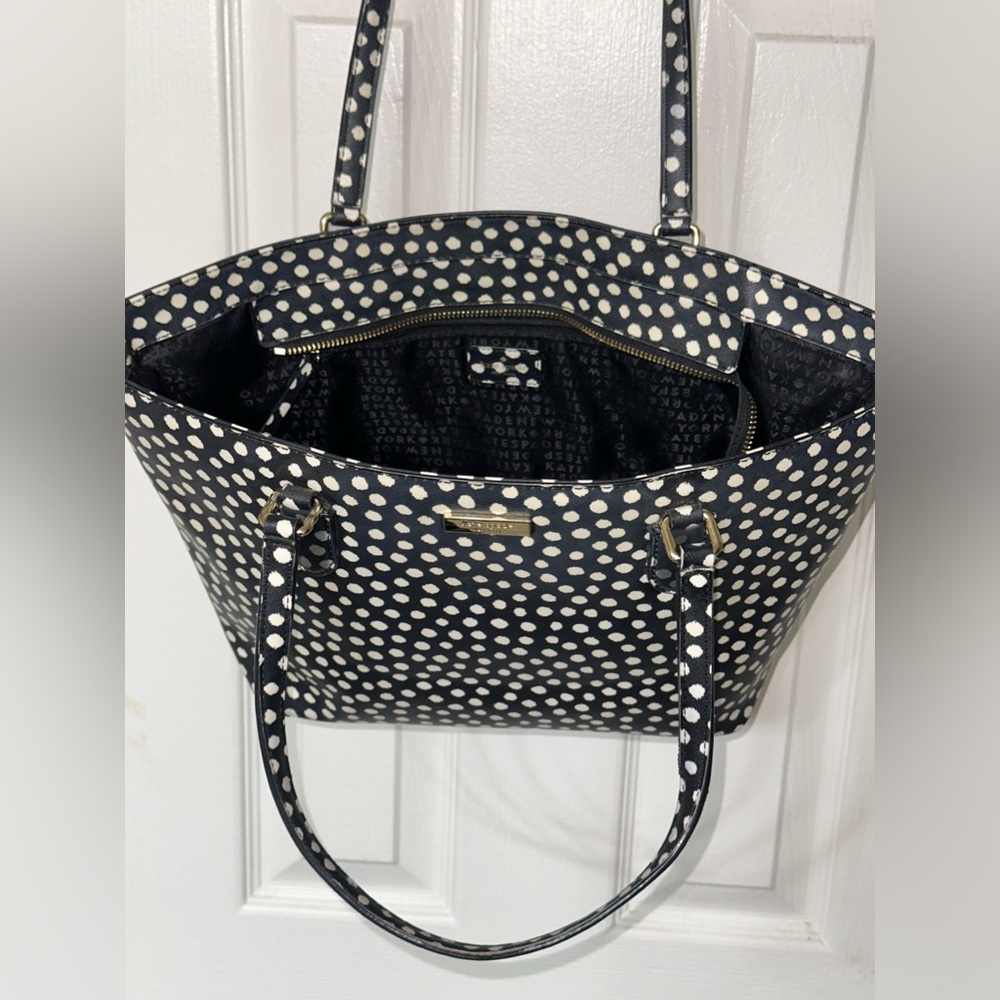 KATE SPADE ♠️POLKADOT SHOULDER BAG - Picture 9 of 15